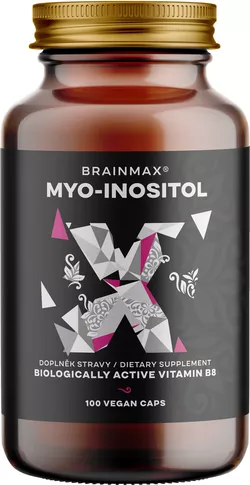 BrainMax Myo-Inositol 500 mg, 100 rastlinných kapsúl
