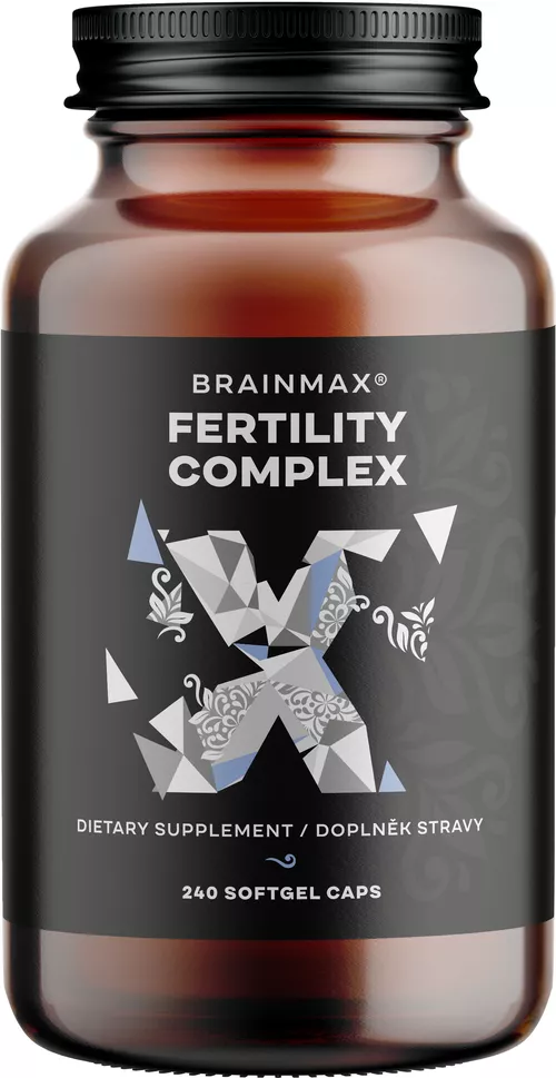 BrainMax Fertility complex, podpora plodnosti, 240 kapsúl