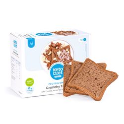 Proteínové sladké chrumkavé toasty – kakaové (7 porcií)