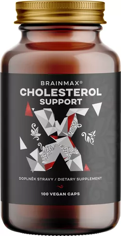 BrainMax Cholesterol Support, zdravie srdca a ciev, 100 kapsúl