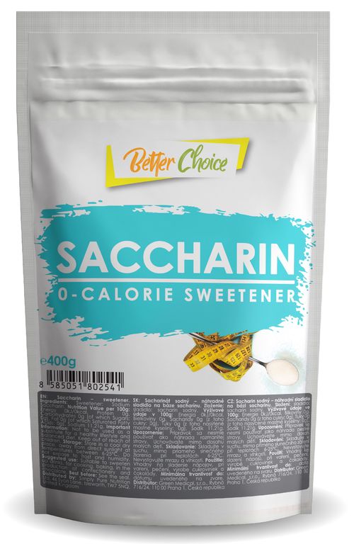 Sacharinát sodný – Sacharín 400g