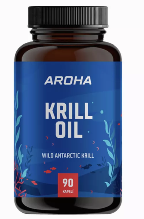 Aroha Krill oil, 90 kapslí