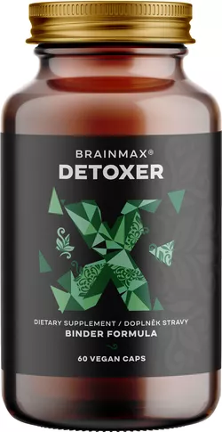BrainMax Detoxer, 1620 mg, 60 kapsúl