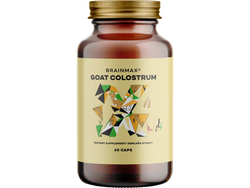 BrainMax KIDS Goat Colostrum, 60 rastlinných kapsúl